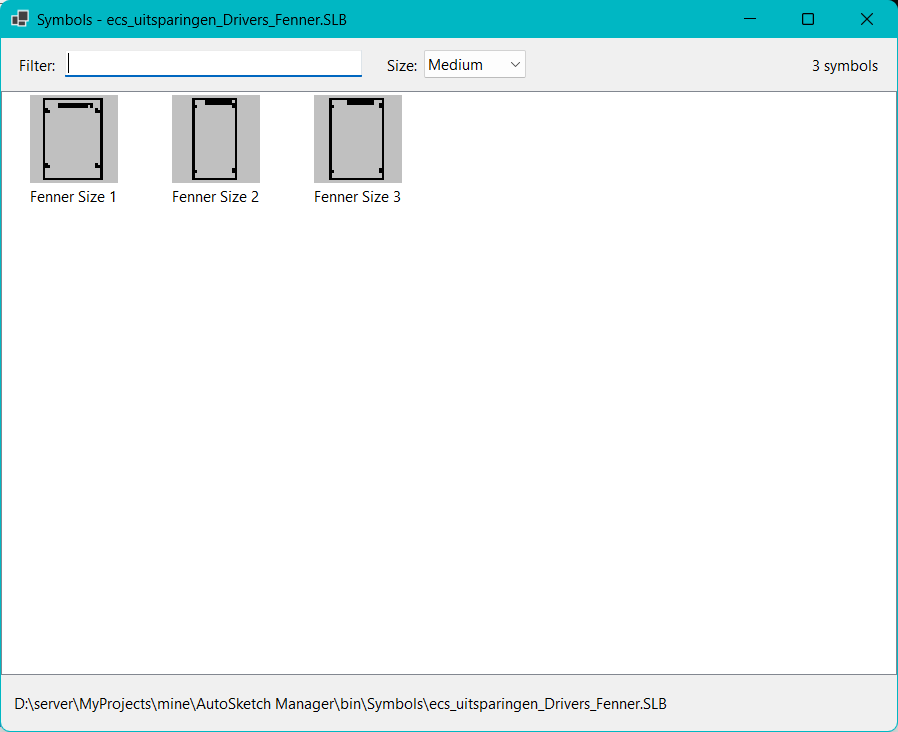See what's in a symbol file